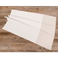 matches21 HOME & HOBBY Geschirrtuch Geschirrtuch LandhausWaffelpique, Herzchen 70x50 cm, (1-tlg)