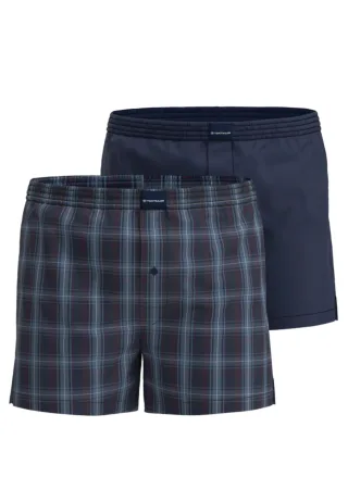 Tom Tailor - Tom Tailor 75301_5100 634_blau-dunkel-Karo 634_blau-dunkel-Karo - Gr. - 8