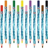 BRUNNEN Buntstift Jumbo Buntstifte 12erPack Ninja Power