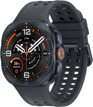 Samsung Galaxy Watch Ultra 2 [inkl. Kautschukarmband grau] 47mm Titangehäuse grau