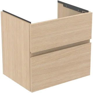 Ideal Standard Möbelwaschtischunterschrank Finesse 580x440x540mm 2 Auszüge Eiche weiß, E3715US E3715US