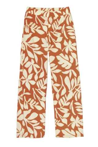 Garcia - Hose mit Print rot - Gr. - XL
