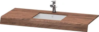 Duravit DuraStyle Konsole Nussbaum dunkel Matt 800x550x100 mm - DS828C02121 DS828C02121