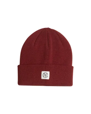 msch copenhagen - MSCHMojo Icon Beanie Syrah - Gr. - OS
