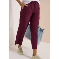 CECIL Culotte aus Seersucker-Material