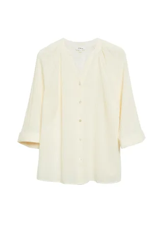 s.Oliver - Bluse beige - Gr. - 50