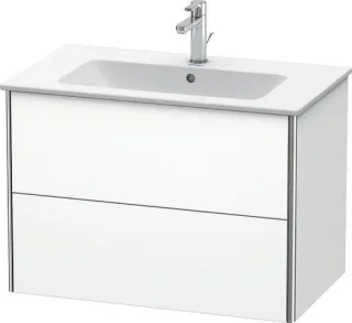 Duravit XSquare Waschtischunterbau wandhängend Weiß Supermatt 810x478x560 mm - XS417208484 XS417208484