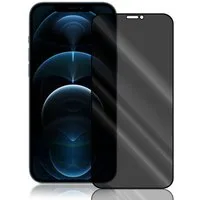 Numerva Schutzfolie Panzer Folie Echt Glas Folie für Apple iPhone 11 Pro Max, (1x Schutzfolie 2x Reinigungstücher), Anti Spy Schutzfolie Blickschutz Glasfolie Sichtschutzfolie