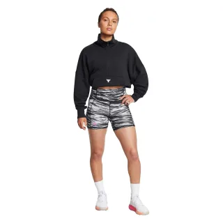 Under Armour - "Project Rock" Laufshorts für Damen (Schwarz)