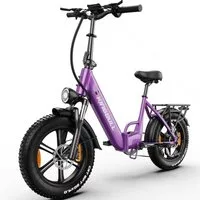 Vankel E-Bike Cityrad KLR herren Elektrofahrrad 648WH cityrad 20×4.0 damen 13.5AH max.100km, Kettenschaltung, Heckmotor, 648 Wh, (Beleuchtungsset mit Batterieladegerät, Batterieschlüssel, Werkzeug), 7 Gang, 648Wh Akku, Elektrofahrrad mit Gepäckträger