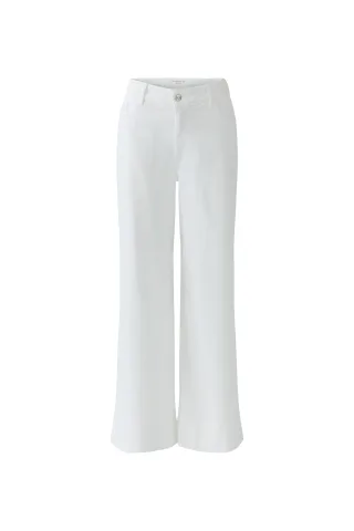 Oui - Jeans Wide Leg optic white - Gr. - 36