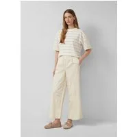 s.Oliver Culotte Hose Wide-Leg-Culotte aus Twill