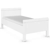 rauch Bett Bett Einzelbett Stollenbett EVELYN, in Komforthöhe aus Holzwerkstoff in elegantem Stil MADE IN GERMANY