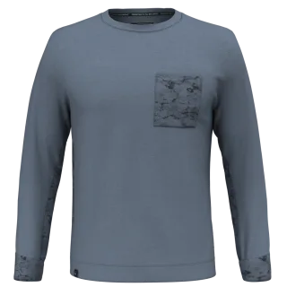 SALEWA - Lavaredo Hemp Pullover Herren - Blau (Gr.46)