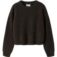 Name It Strickpullover NKFHOLLY LS BOXY SHORT KNIT NOOS