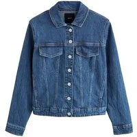 Next Jeansjacke Denim-Jacke für größere Oberweiten (1-St)