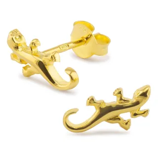 Gecko Ohrringe aus 925 Silber