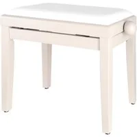 Classic Cantabile Klavierbank DP Pianobank - Höhenverstellbar von 47 bis 56 cm (Hochwertiger Sitzkomfort, 1-St., Sitzfläche 55 x 32 cm), Leichtgängige Spindelmechanik