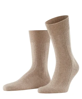 FALKE - Rippsocken - Lhasa beige - Gr. - 46