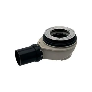 KWC Aquarotter Duschwannenablauf, CAMPUS, D 90 mm, Kunststoff, Tauchrohr und Siphon, 2000103391 2000103391