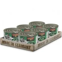 Leonardo Catfood Ente - hochwertiges Nassfutter ohne Getreide & Zucker 6x200g, Nassfutter für: Katzen