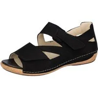 Waldläufer HELIETT Sandale, Keilsandalette, Sommerschuh, Komfortschuh, Klettverschlüsse, H-Weite