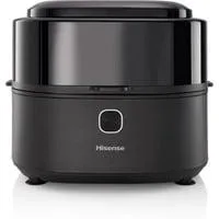 Heißluftfritteuse HAF1350DR schwarz, 1.350 Watt, Korb 6,7 Liter, mit Sichtfenster