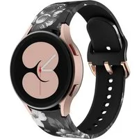 Wigento Smartwatch-Armband Für Samsung Galaxy Watch FE 6 5 4 Normal Pro Classic Kunststoff Band