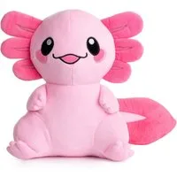 Corimori Kuscheltier Axolotl Kuscheltiere Stofftiere Plüschtiere 25cm (Geschenk, Packung, Geschenk), Beeps der Weißling, süßes Plüsch Axolotl, Axelotl