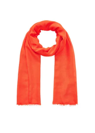 Feiner Schal aus nachhaltigem Bamboo rot - Gr. - one size