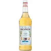 MONIN Getränke-Sirup, Monin Vanille Sirup Zuckerreduziert mit natürlichem Aroma 1000ml