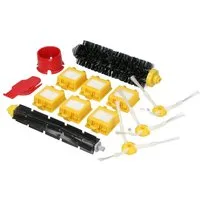 McFilter Saugroboter Zubehör-Set geeignet für iRobot Roomba 700 Serie Filter, Filterzubehör, Bürste, (16-tlg), Bürsten-Rolle, Filter Seitenbürste Bürste Bürstenreiniger Schrauben