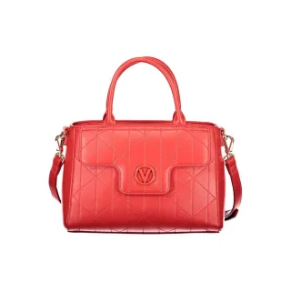 Mario Valentino Rosso Polyurethan Damenhandtasche