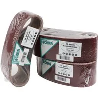 Eckra Schleifscheibe 30 Schleifbänder 75x533mm Sortiment Korn 80 120 400, für Bandschleifer