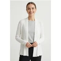 FREEQUENT Strickjacke FQCLAUDISSE-S-CAR in Feinstrick-Qualität und ohne Verschluss