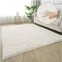OTTO home Hochflor-Teppich Leava, besonders weich und kuschelig, leichter Glanz, rechteckig, Höhe: 37 mm, uni, Mikrofaser Teppiche, Plüsch, Wohnzimmer, Schlafzimmer, Esszimmer