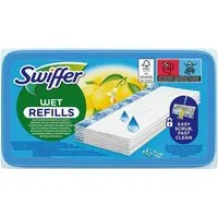 Swiffer Wet Citrus Fresh Reinigungstücher (24er-Pack feuchte Bodentücher mit Citrusfrische)