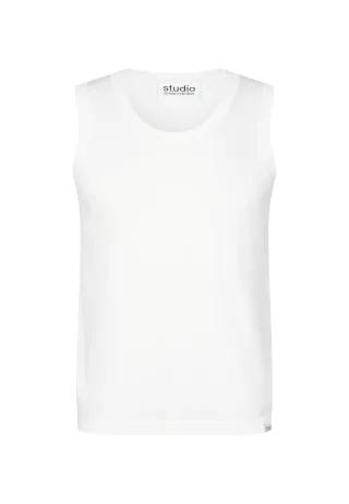 seidensticker - STU - KNITTED TANK TOP white - Gr. - S