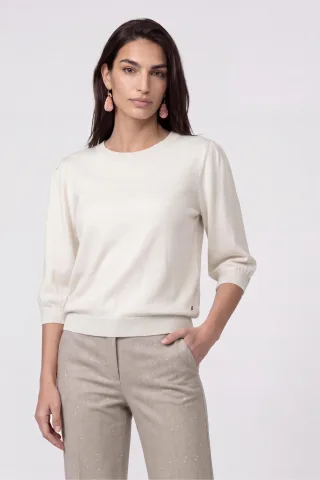 monari - Strickpullover pearly - Gr. - 34