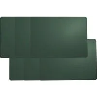 ASA SELECTION Platzset Tischset Lederoptik kale grün 46x33cm Set6