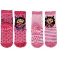 Gabby's Dollhouse Socken Socken für Kinder Kuschelsocken im 2er-Pack