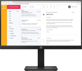 HP P24h G4 60,45 cm (23,8" ) Business-Monitor mit Speaker | 7vh44aa#abb |