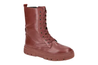 Geox D26TZE ISOTTE Damenstiefel mahogany Glattleder wasserdicht atmungsaktiv