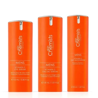 skinChemists Anti-Aging-Vitamin-C-Wachroutine für Männer