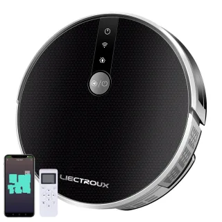 LIECTROUX C30B Smart Robot Vacuum Cleaner with Multiple Cleaning Modes/2D Map Navigation/3000Pa Suction Power/App Contro