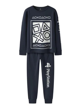 NAME IT - NKMOLYMPOS PS LS NIGHTSET BFU navy blazer - Gr. - 128