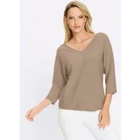 heine Strickpullover Pullover 3/4-Arm Querstrick