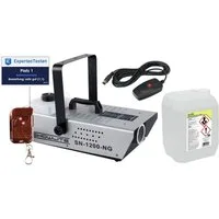Showlite Discolicht SN-1200 Nebelmaschine inkl. 5L Nebelfluid, Funkfernbedienung mit bis zu 10m Reichweite