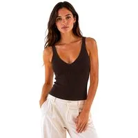 Worldclassca Stricktop Worldclassca Stricktop Ärmellos Basic Leicht Gerippt Tanktop Sommer Neue Kollektion - Stilvolle und gemütliche Sommer Mode für Damen