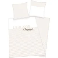 Herding Young Collection Wendebettwäsche Lieblingsmama, Renforcé, 2 teilig